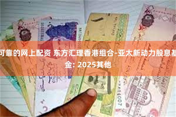 可靠的网上配资 东方汇理香港组合-亚太新动力股息基金: 2025其他