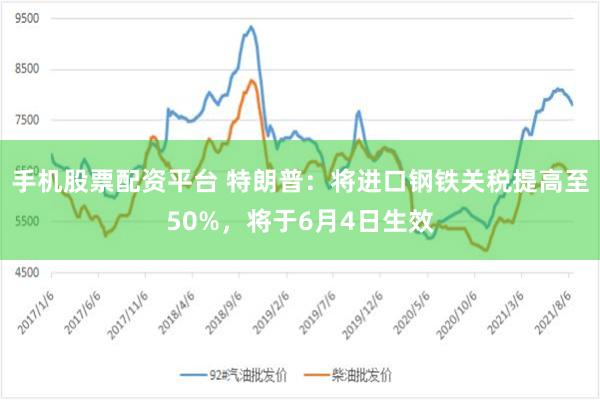 手机股票配资平台 特朗普:将进口钢铁关税提高至50%,将于6月4日生效